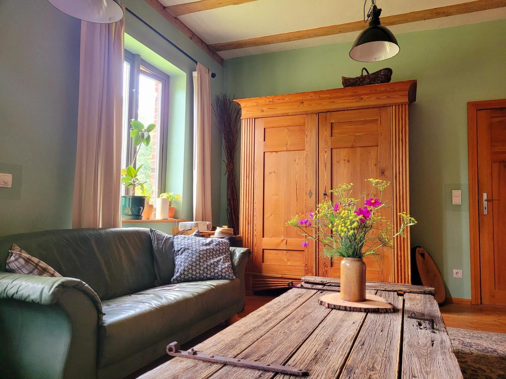 Forsthof Niendorf Appartement Teterow Buitenkant foto